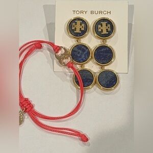 TORY BURCH • EARRINGS AND BRACELETS